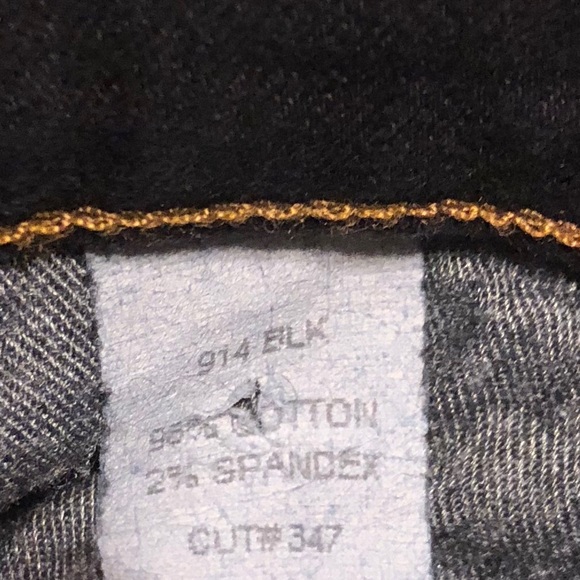 NWOT J BRAND BLACK STRETCH DENIM JEANS SIZE 30 - Picture 4 of 6